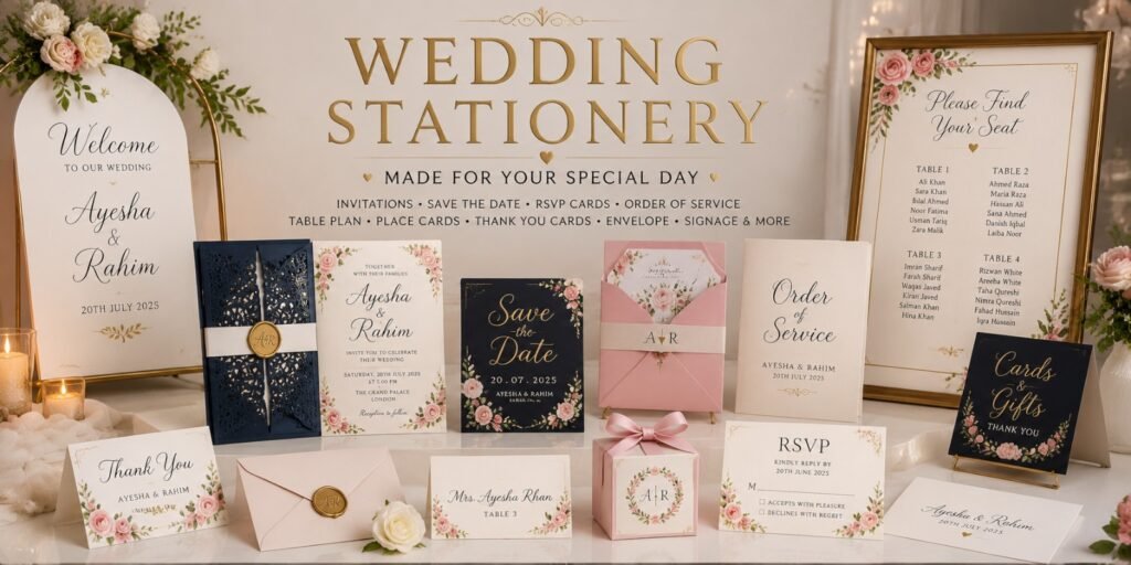 Wedding Stationery Printing Staines 